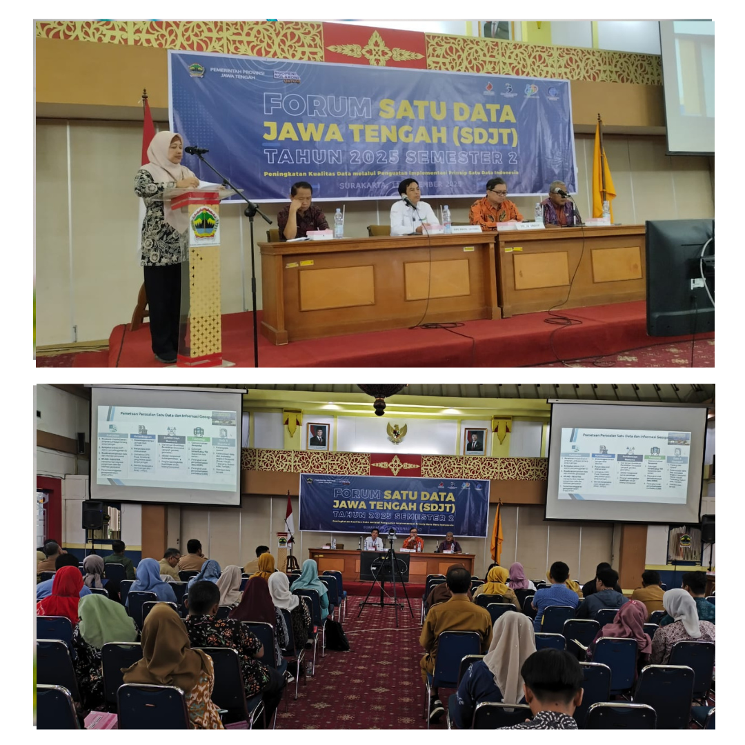 Diskominfo Sragen Hadiri Forum Satu Data Jawa Tengah Tahun 2025 Semester 2 di Surakarta