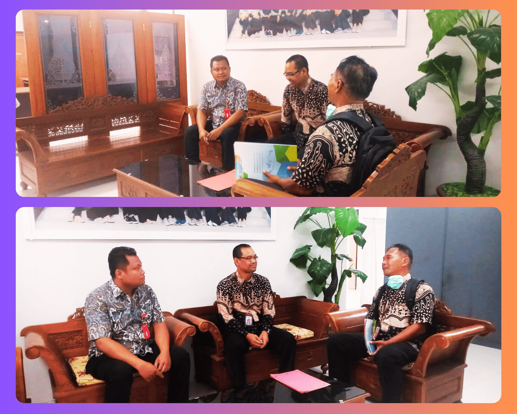 BPS Sragen Koordinasikan Pemilihan Lokus Desa Cinta Statistik 2026 dengan Dinas Kominfo